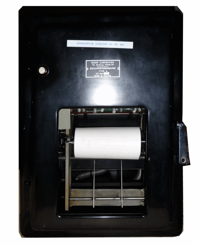 Au bout du rouleau… ou la mémoire d’un vieil oscilloperturbographe